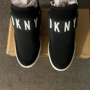 DKNY Black and White Women's Sneakers